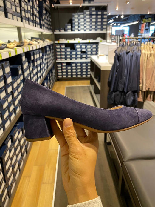 Cole Hann 女士一脚蹬方跟皮鞋 商品图7