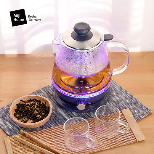 新品Miji德国米技家用煮茶器玻璃电烧水壶保温蒸汽泡茶HK-K018 商品图1