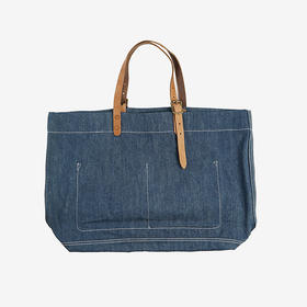 Alternative Country LAZY SIMON 美式复古牛仔托特包