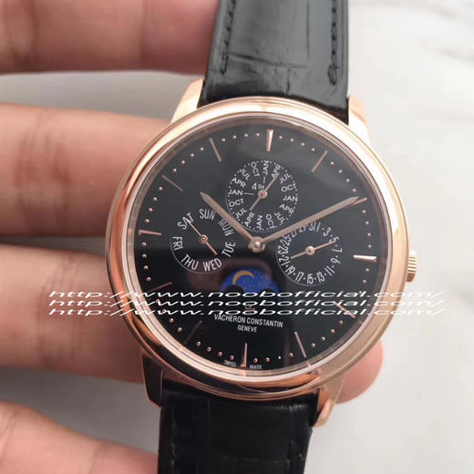 N精品V3升级版江诗丹顿传承系列43175/000R-9687万年历多功能腕表，搭载与正品一致CaI.1120QP机芯、摆陀均与正品完全一 商品图9