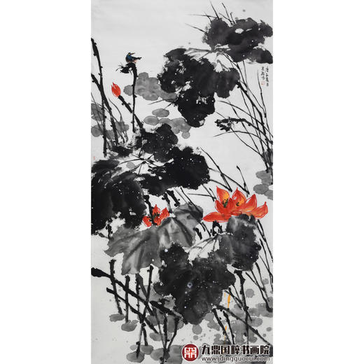 徐建斌《花鸟作品》68*138cm 花鸟竖幅作品 玄关/茶室挂画 商品图1