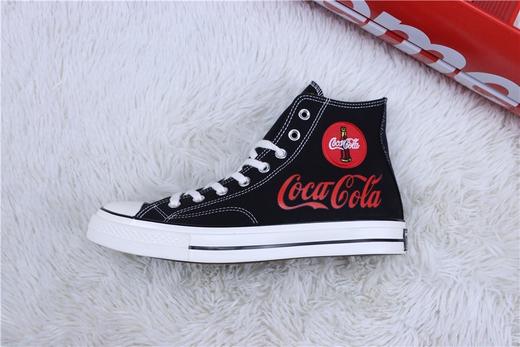 【真标硫化1970S系列】匡威/CONVERSE 匡威1970s高帮板鞋 黑红可口可乐 商品图0