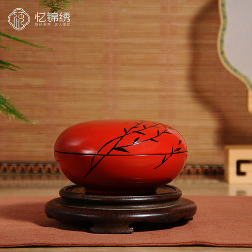 漆艺莳荟捧盒 商品图0