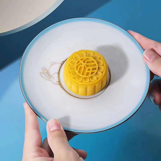 圆梦金秋 不负韶华中秋节礼盒（茶饼+茶具+月饼） 商品图1