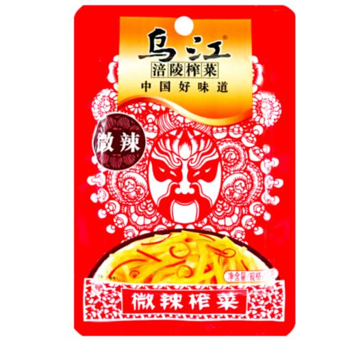 乌江微辣榨菜80g*2袋 商品图0