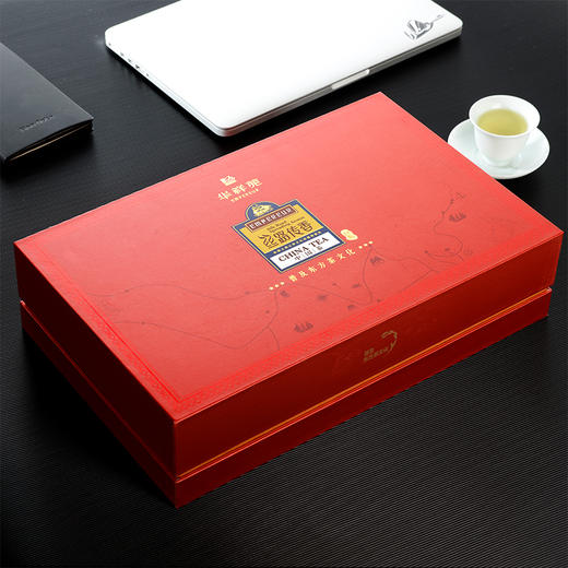 华祥苑茶叶 丝路传香经典白茶寿眉送礼礼盒装120g 商品图3