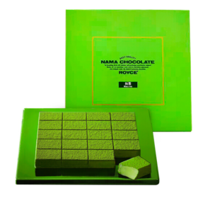 日本进口 罗伊斯(Royce) 抹茶味生巧克力礼盒 125g