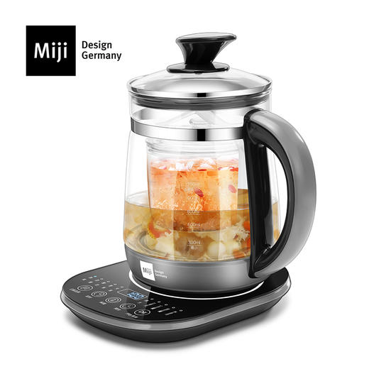 Miji新品德国米技养生壶烧水壶电热玻璃煮茶壶 HP-05 商品图0
