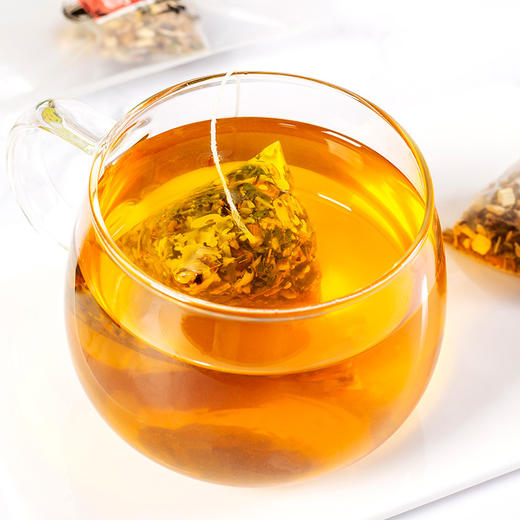 菊苣栀子茶200克三角包装 盒装独立包装袋泡茶饮 商品图3