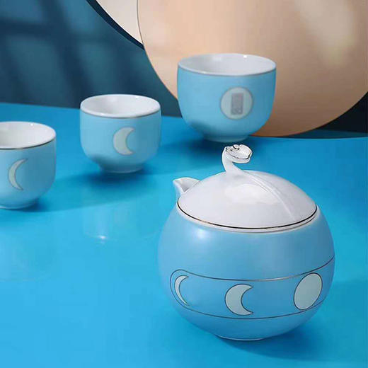 圆梦金秋 不负韶华中秋节礼盒（茶饼+茶具+月饼） 商品图2