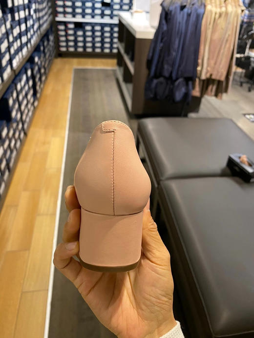 Cole Hann 女士一脚蹬方跟皮鞋 商品图1