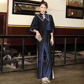 DLQ-2630新款时尚洋气减龄显瘦连体裤套装