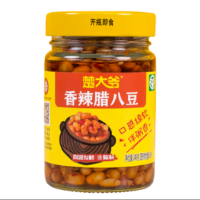 楚大爷香辣腊八豆248g/罐