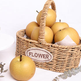 【快递停发，2月26日陆续发货】山东冰糖秋月梨 新鲜当季水果 蜜甜酥脆大雪梨 新鲜应季 精品大果