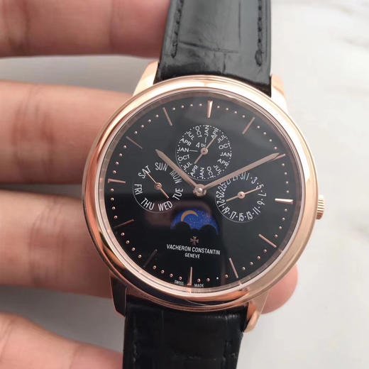 N精品V3升级版江诗丹顿传承系列43175/000R-9687万年历多功能腕表，搭载与正品一致CaI.1120QP机芯、摆陀均与正品完全一 商品图12