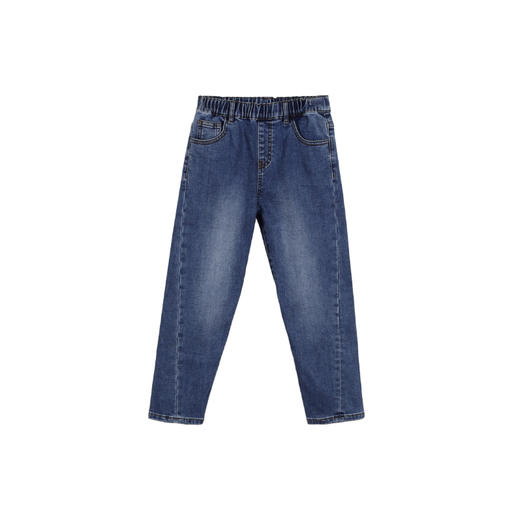 METTE童装中大童男水洗牛仔裤2020秋新品童装加厚保暖休闲长裤女 商品图6