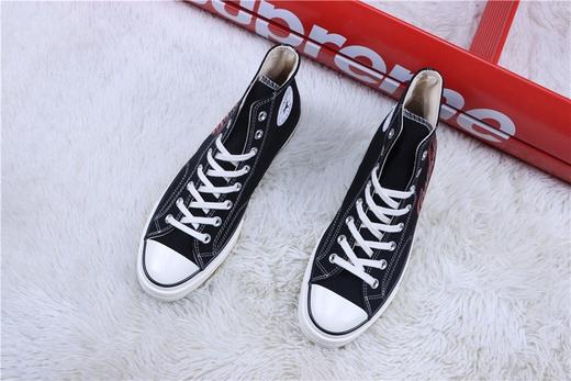 【真标硫化1970S系列】匡威/CONVERSE 匡威1970s高帮板鞋 黑红可口可乐 商品图1