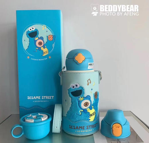 杯具熊芝麻街保温杯 商品图0