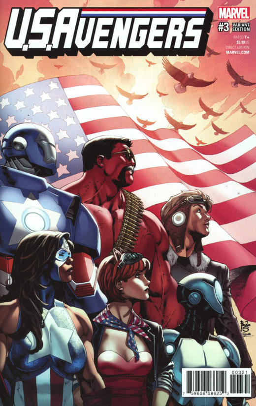 变体 美国复仇者 Us Avengers 003-005 商品图1