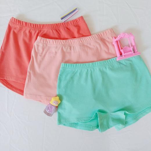 WD008二枚组女童包橡筋平角短裤 商品图1