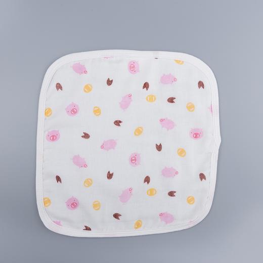 爱婴情浓宝宝竹棉超柔方巾AF125#25*25 商品图0