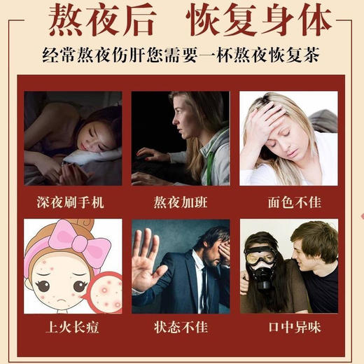【南京同仁堂】牛蒡根枸杞决明子菊花茶金银花熬夜茶加班清热恢复养生茶包 商品图4