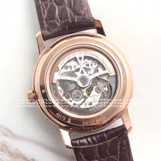 N精品V3升级版江诗丹顿传承系列43175/000R-9687万年历多功能腕表，搭载与正品一致CaI.1120QP机芯、摆陀均与正品完全一 商品图7