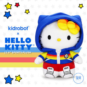 Kidrobot 三丽鸥 凯蒂猫 运动系列 毛绒 抱枕 摆件 Hello Kitty SPORTS Plush