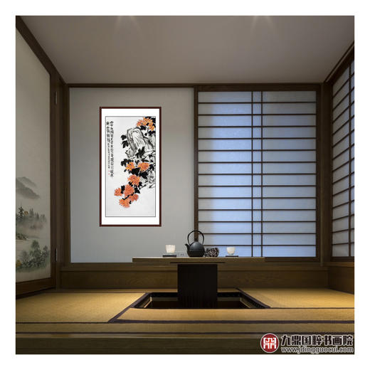 徐建斌《花鸟作品》68*138cm 花鸟竖幅作品 玄关/茶室挂画 商品图2