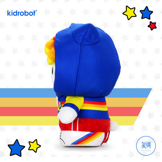 Kidrobot 三丽鸥 凯蒂猫 运动系列 毛绒 抱枕 摆件 Hello Kitty SPORTS Plush 商品图2