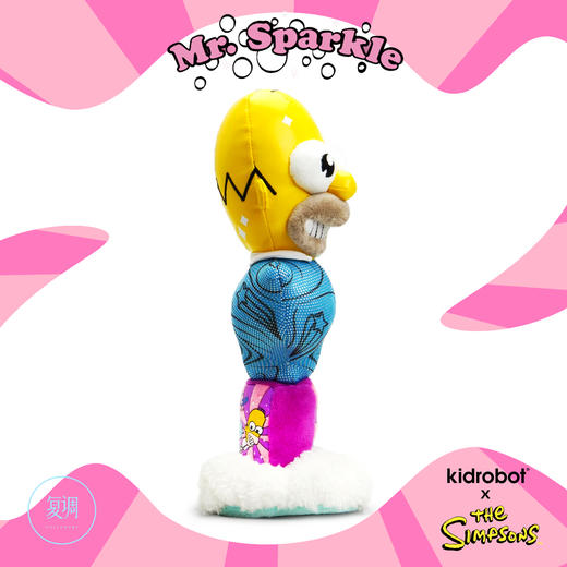 Kidrobot 辛普森一家 Mr. Sparkle 毛绒 抱枕 The Simpsons 商品图2