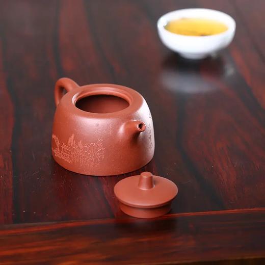 曼生高井栏，底槽青，刻曼生铭文，240CC，万志强全手工制作 商品图4