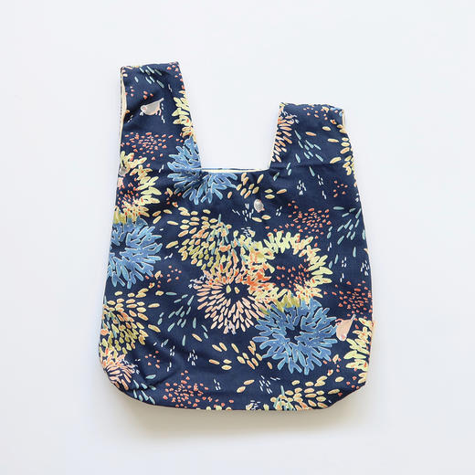 HUJI祤集套结手提包插画文鸟花丛 商品图3