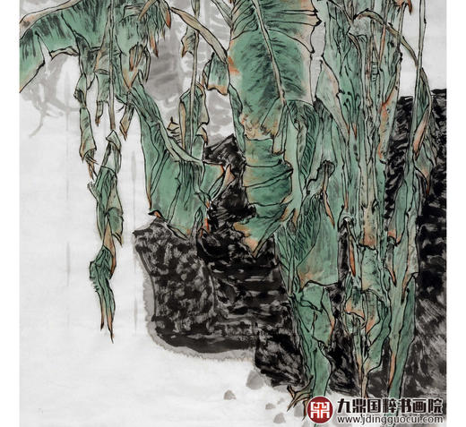 徐建斌《花鸟作品》68*138cm 花鸟竖幅作品 玄关/茶室挂画 商品图4