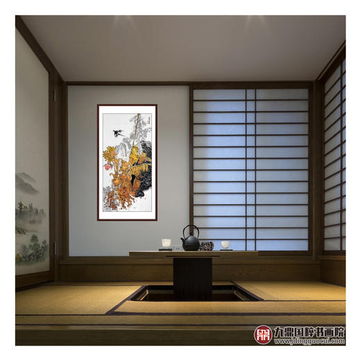 徐建斌《花鸟作品》68*138cm 花鸟竖幅作品 玄关/茶室挂画 商品图2