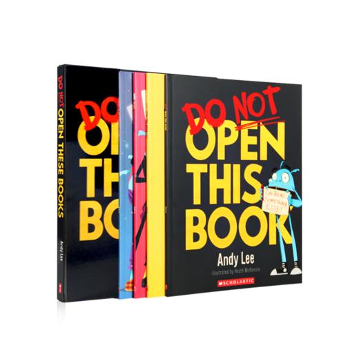 【趣味点读书】不要打开这些书 DO NOT OPEN THESE BOOKS  (4本） 商品图1