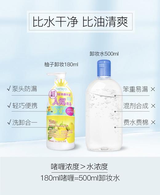 日本Nursery娜斯丽卸妆洁面啫喱 商品图3