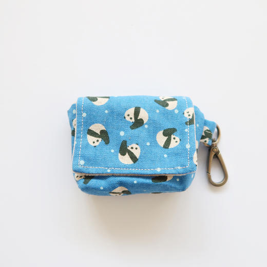 HUJI祤集Snap收纳包插画熊猫翻跟头 商品图1