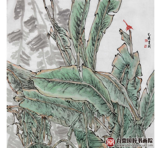 徐建斌《花鸟作品》68*138cm 花鸟竖幅作品 玄关/茶室挂画 商品图3