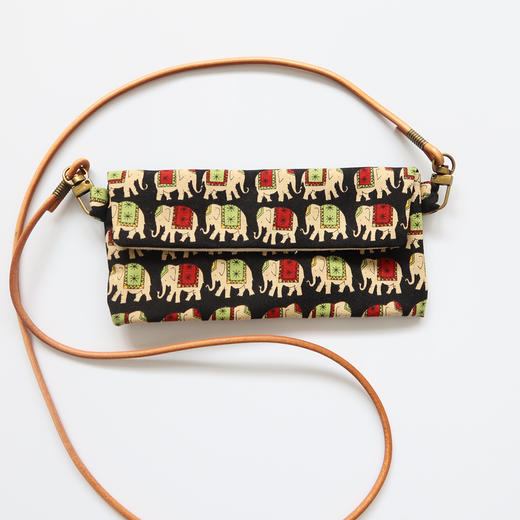 HUJI祤集Comfy斜挎包插画小象小象 商品图3