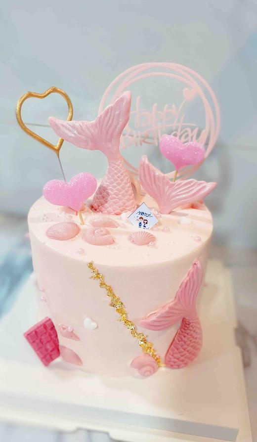 粉色翻糖鱼尾巴 下单前请仔细阅读商品详情 商品图0