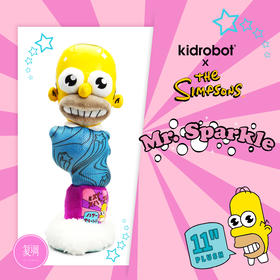 Kidrobot 辛普森一家 Mr. Sparkle 毛绒 抱枕 The Simpsons