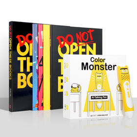 【趣味点读书】不要打开这些书 DO NOT OPEN THESE BOOKS  (4本）