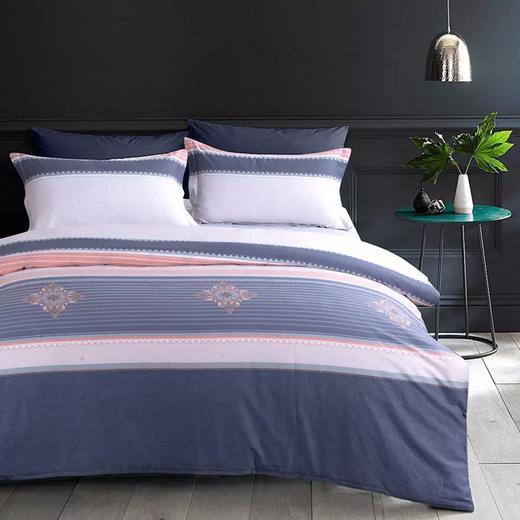 喜芙妮（SOFTNIE）家纺床上用品 恋家系列全棉四件套 北仑风情 200*230cm 商品图0