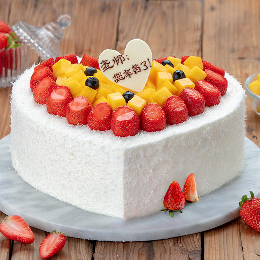 【教师节专款】心印（桃李芬芳） 蛋糕 商品图1