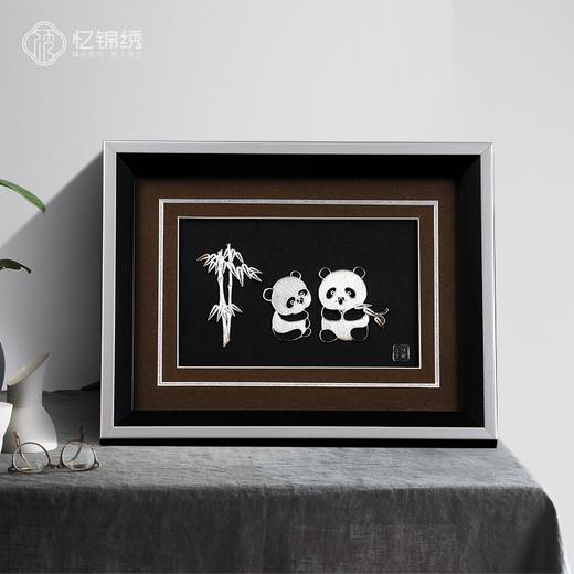 卡通双熊猫 商品图0