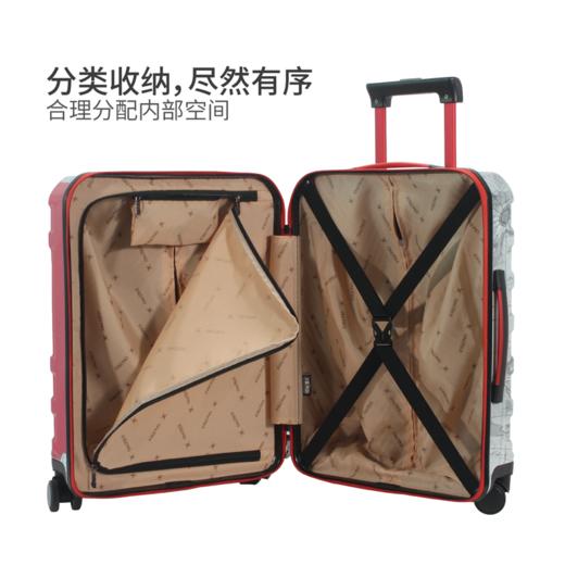 ONE PIECE 航海王海贼王正版时尚潮品拉杆箱行李箱密码箱A-9827L红色地图路飞20/24/28 商品图4