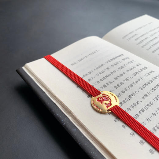 【墨菲】带绳书签（四色可选） 商品图0