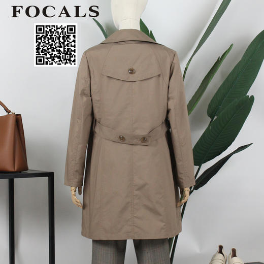 FOCALS女装新款百搭风衣YBCF531 商品图2