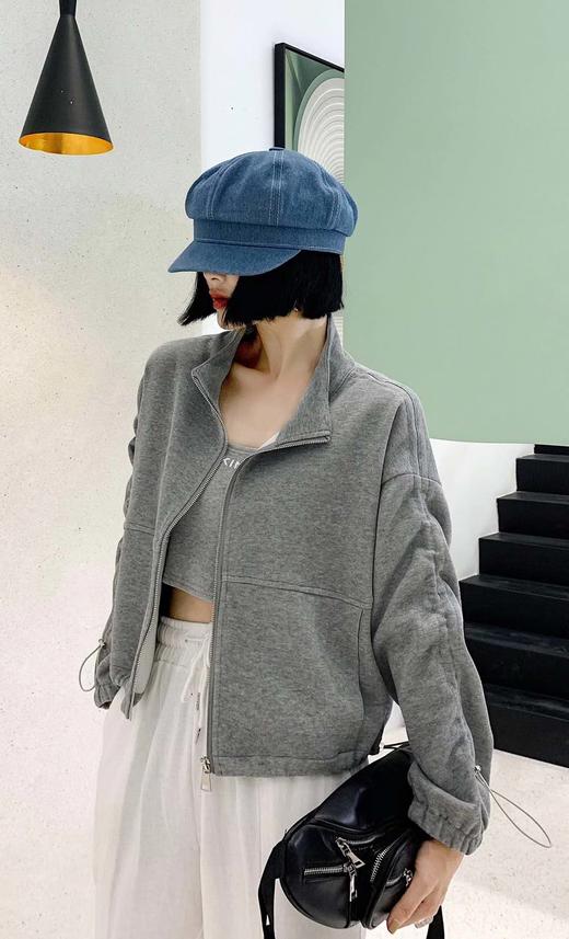 棒球服拉链长袖休闲外套 商品图1